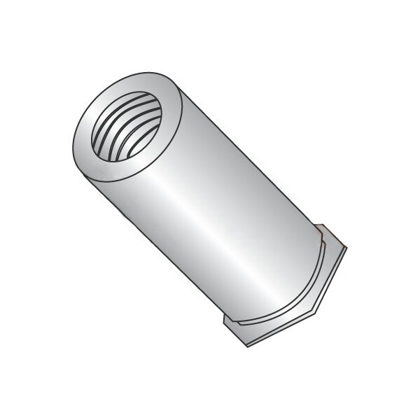 Newport Fasteners Round Standoffs, #6-32 Thrd Sz, 7/16 in Bd L, Stainless Steel; 18-8 Plain, 1000 PK 107494 - main